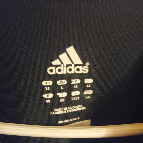 Adidas Women's Black Track Jacket. Size Large - Picture 3 of 4